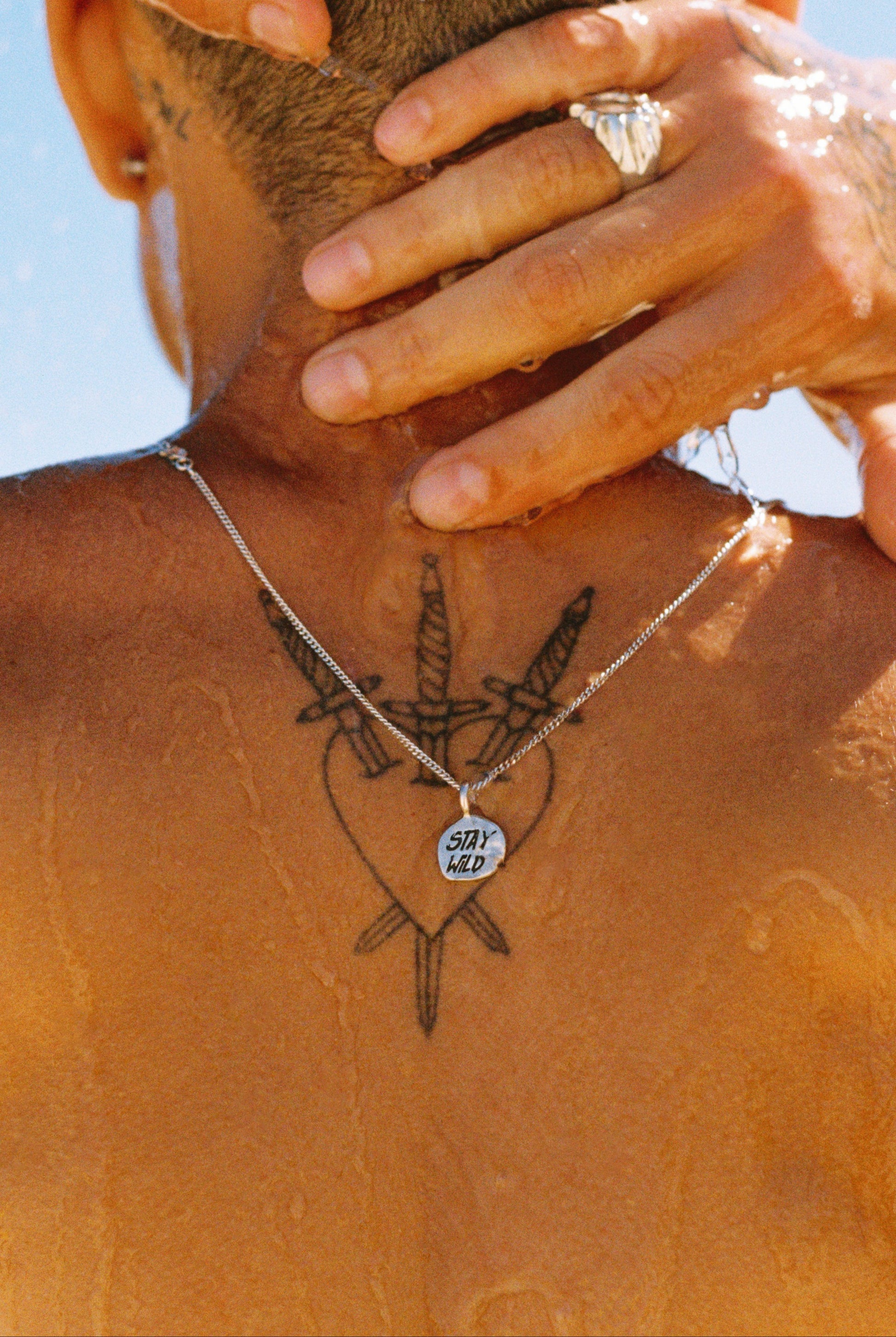CASPIAN necklace curb chain
