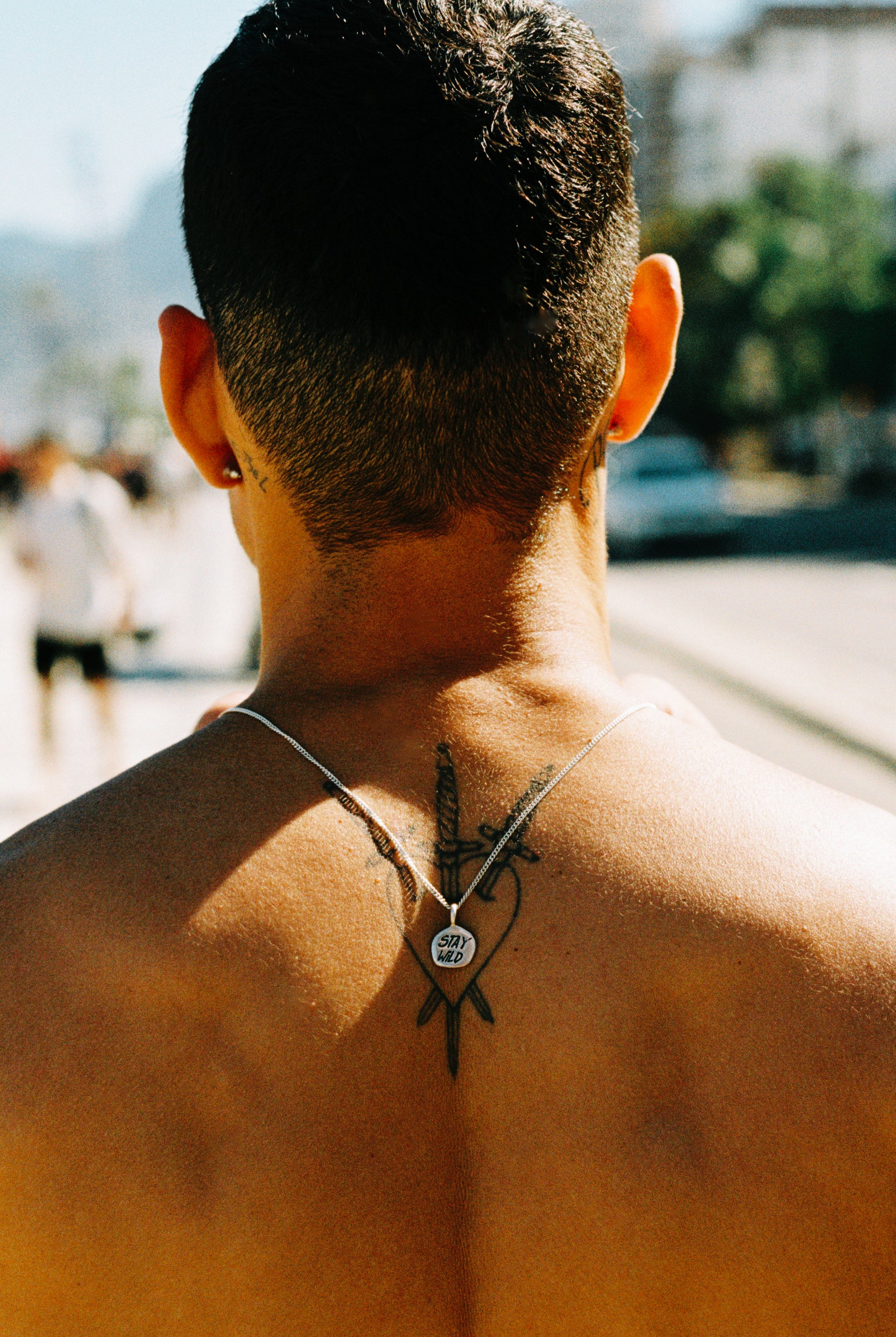 CASPIAN necklace curb chain